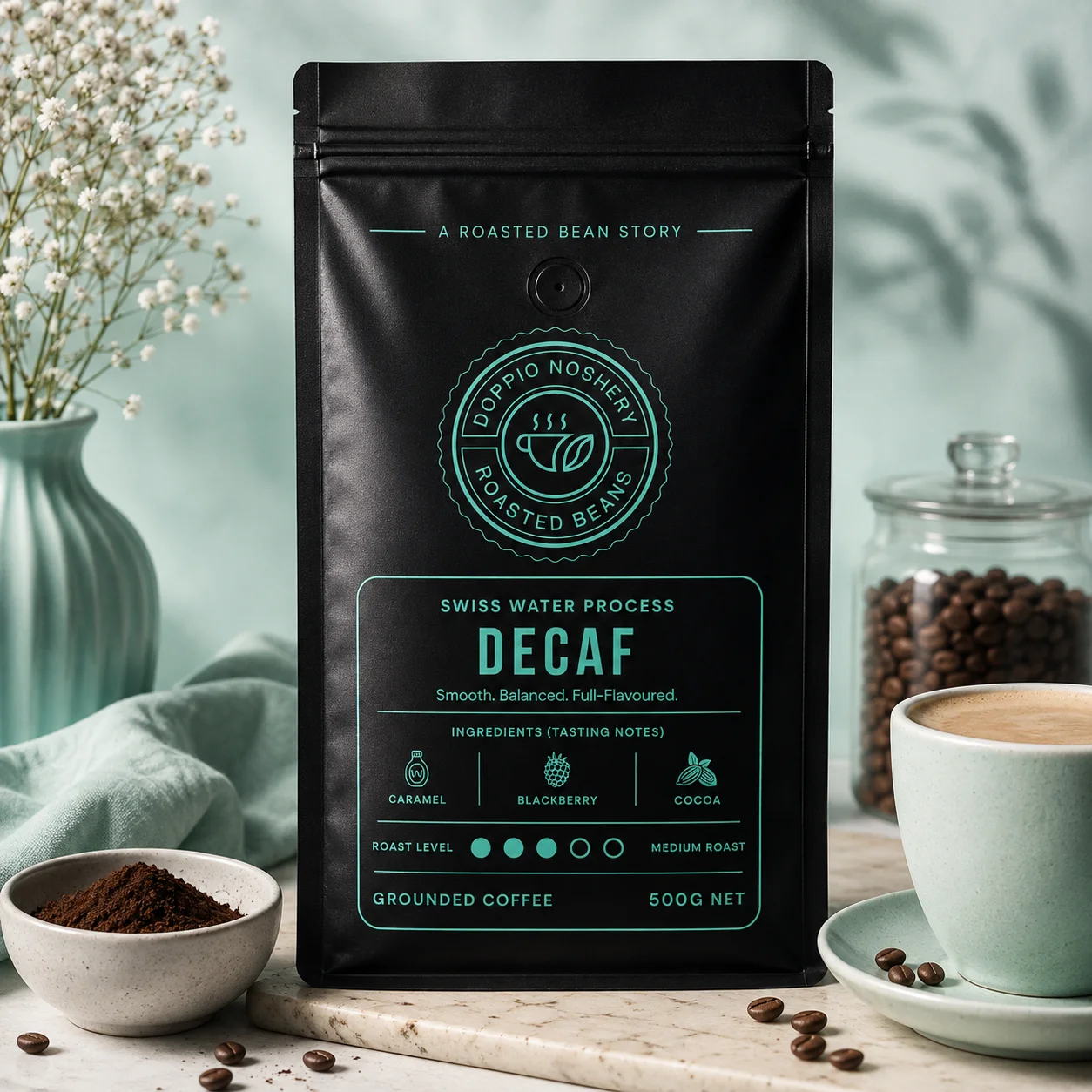 Doppio Noshery Decaf — Swiss Water Process Bag